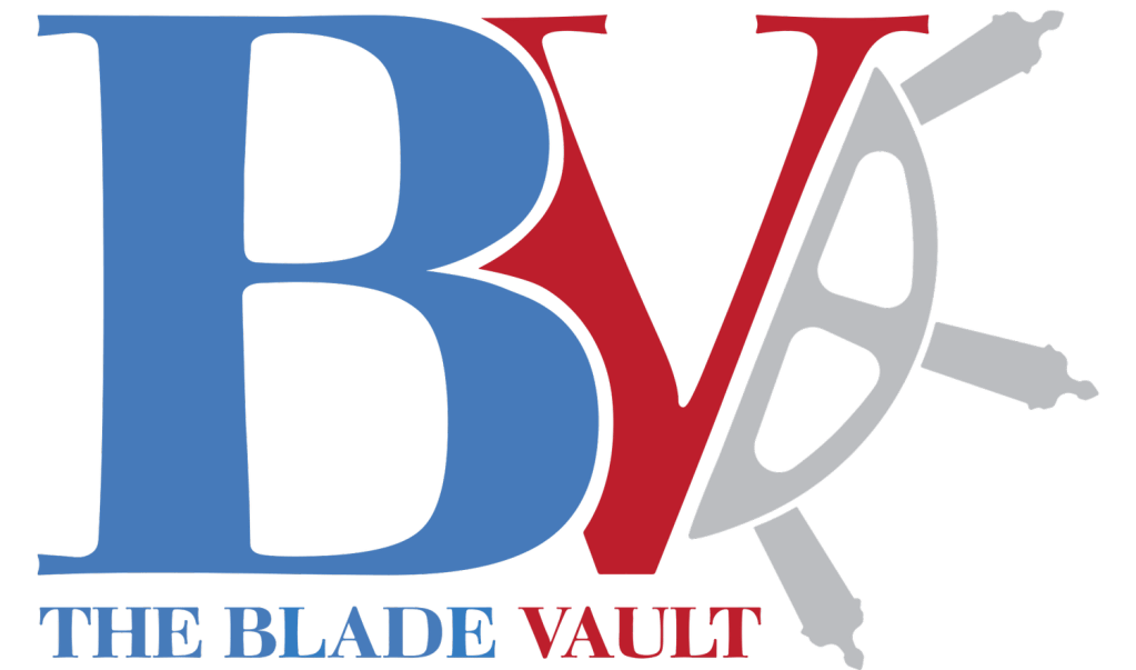 A logo I designed for The Blade Vault, The Blade's custom reprint service that I operate and manage.